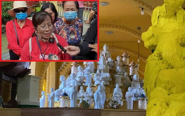 Người phụ nữ tìm thấy tro cốt tại chùa Kỳ Quang 2: 'Cảm xúc của tôi rất khó tả, chỉ mong lấy được hũ cốt ra nhanh nhất có thể' Ảnh 2