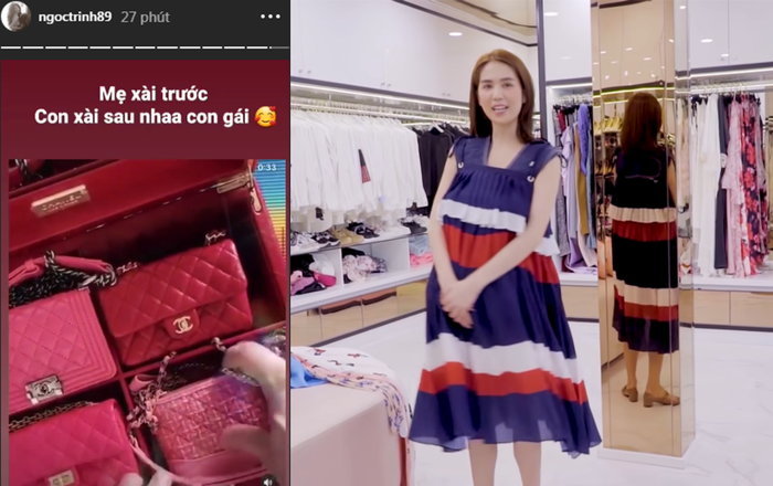 Ngọc Trinh mua sẵn hàng hiệu tặng con gái, dân mạng khẳng định: 'Bà mẹ cuồng con' đây rồi! Ảnh 2