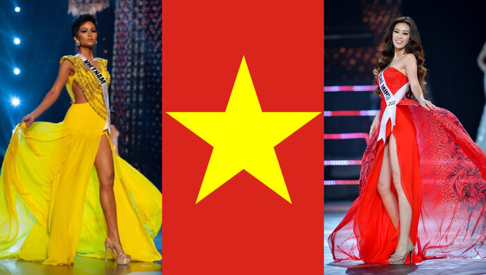 Song trên hết sẽ là một nước cờ tinh tế nếu như sắc đỏ được Khánh Vân mang tới đấu trường Miss Universe. Gam màu này chính là “màu cờ sắc áo”. Bởi trước đó, mảnh ghép màu vàng đã được thiết lập bởi H’Hen Niê nên mọi niềm hy vọng được đổ dồn vê phía Khánh Vân.