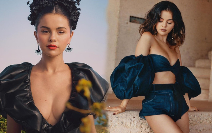 Bóc mác loạt váy áo giúp Selena Gomez khoe trọn đường cong và vòng 1 bốc lửa trên tạp chí Ảnh 2