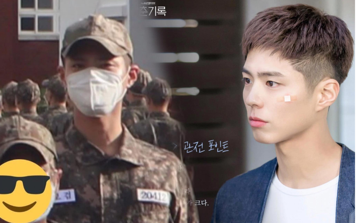Rò rỉ ảnh trong quân đội của Park Bo Gum: Knet khen đẹp trai mặc kệ lớp khẩu trang che kín mặt! Ảnh 2