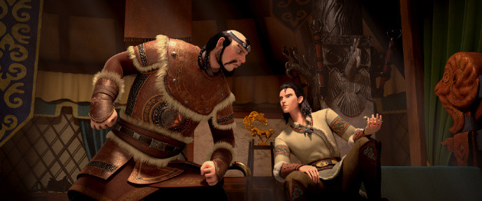 Sau 'Mulan' của Lưu Diệc Phi, khán giả tiếp tục đón xem 'Mộc Lan: Hoành không xuất thế' phiên bản hoạt hình 3D Ảnh 12