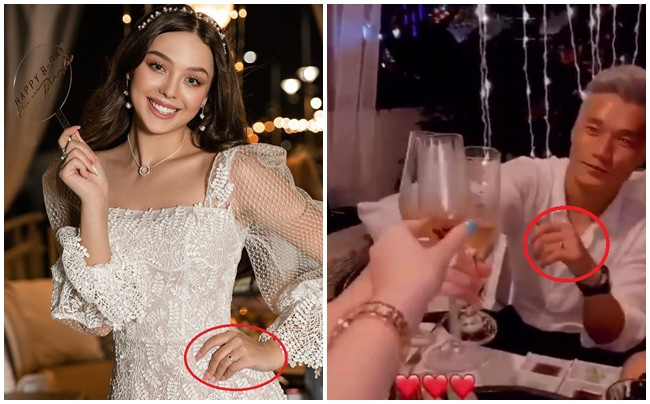 Cặp đôi cũng được phát hiện đeo nhẫn đôi, minh chứng cho thấy Bùi Tiến Dũng và Diaka rất nghiêm túc trong mối quan hệ này. Trên trang cá nhân, Bùi Tiến Dũng từng chia sẻ bức ảnh “ngôi nhà và những đứa trẻ” như thể hiện mong ước về một cuộc sống gia đình đầm ấm, hạnh phúc ngập tràn.