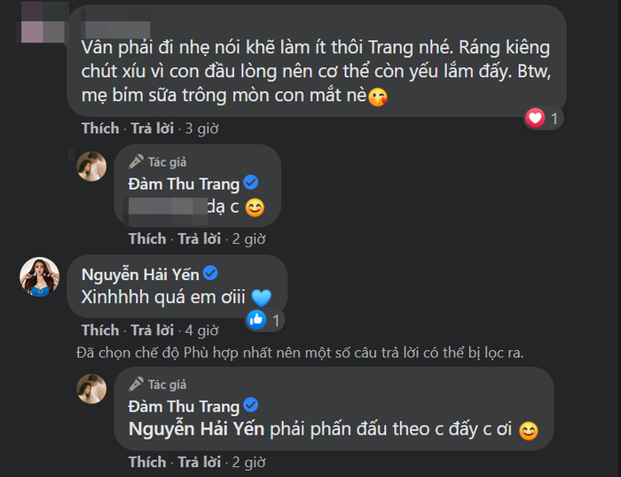 Bạn bè và người hâm mộ dành nhiều lời khen cho nhan sắc sau sinh của cô nàng