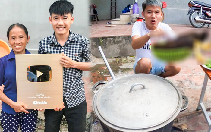 Hưng Vlog, người vừa bị phạt vì nấu cháo gà nguyên lông kiếm được bao nhiêu tiền mỗi tháng từ YouTube? Ảnh 2
