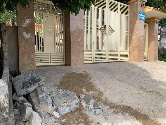 Hiện trường xảy ra vụ việc