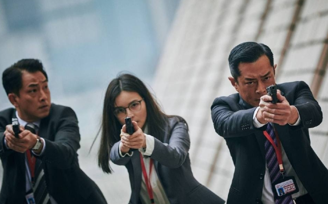 Phim điện ảnh 'G Phong bạo' của Cổ Thiên Lạc, Trương Trí Lâm và dàn sao TVB khác tung ảnh mới cực chất Ảnh 2