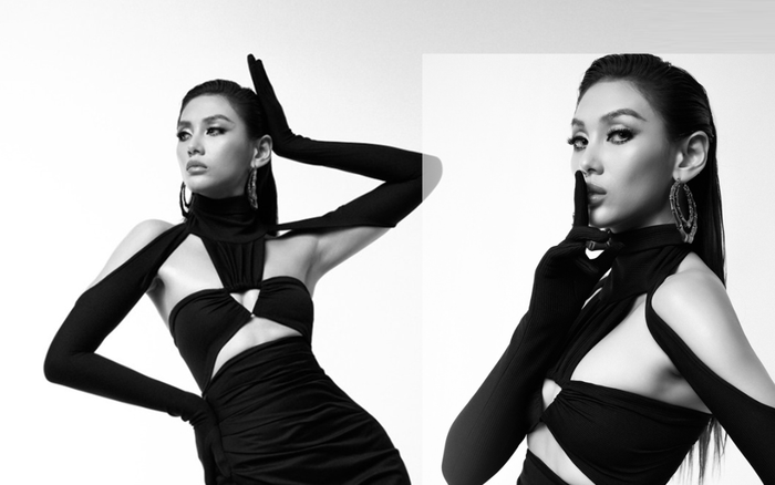 Võ Hoàng Yến diện áo cắt xẻ tứ bề tám phía, thần thái đỉnh cao hút chặt mắt người nhìn Ảnh 2