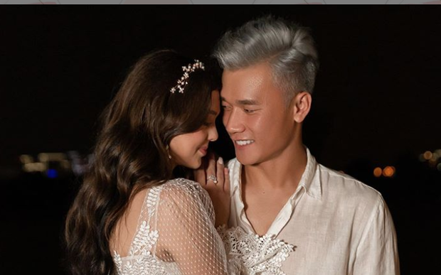 Nàng mẫu Dianka chúc mừng chiến thắng của Bùi Tiến Dũng và CLB TP.HCM Ảnh 2