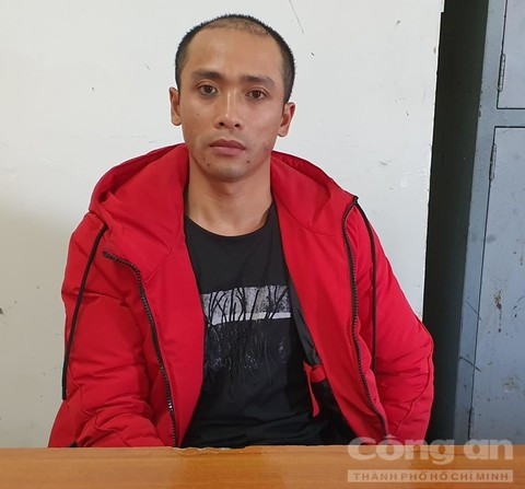 Đối tượng Nguyễn Quốc Hùng. Ảnh: báo Công an TP.HCM