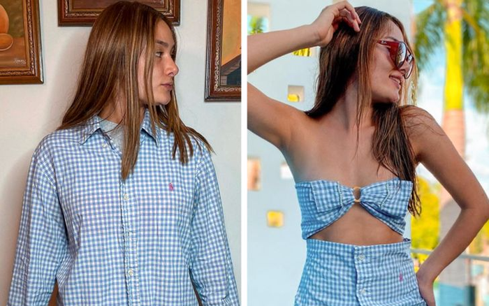 Cô gái 'thánh tái chế' có thể sửa mọi loại quần áo cũ thành đồ sành điệu Ảnh 2