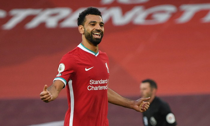 Salah lập hat-trick giúp Liverpool có ba điểm đầu tiên ở Premier League 2020/21.