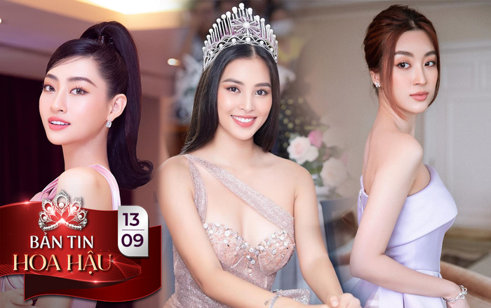 Diện style ngọt ngào, Lương Thùy Linh xinh như búp bê, Tiểu Vy rực rỡ với vương miện 3 tỷ Ảnh 2