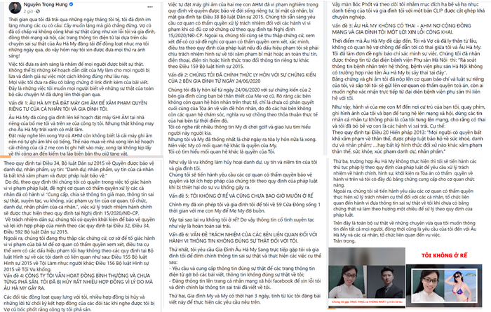 Sau ẩn ý khởi kiện vợ cũ Âu Hà My, Trọng Hưng lộ diện với vẻ ngoài gây bất ngờ Ảnh 8