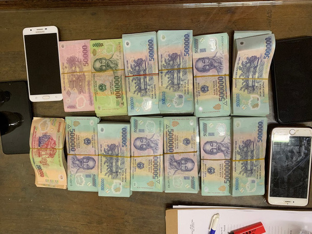 Tang vật thu giữ được