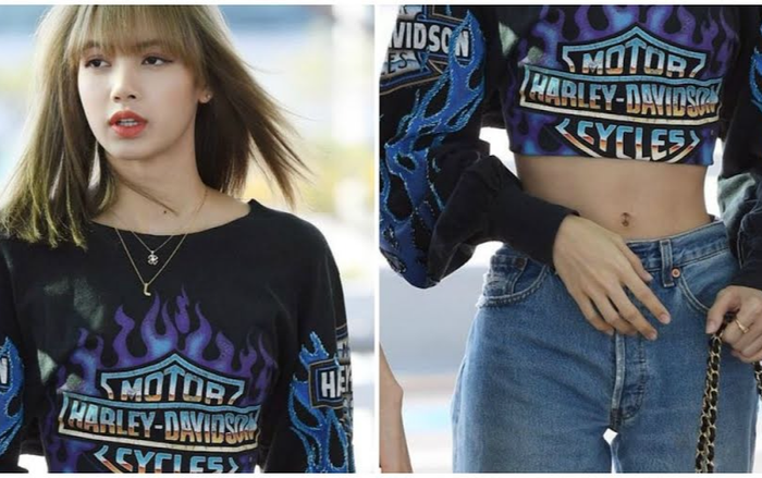 Lisa diện thời trang sân bay, fan phát sốt trước 'vòng eo con kiến' Ảnh 2