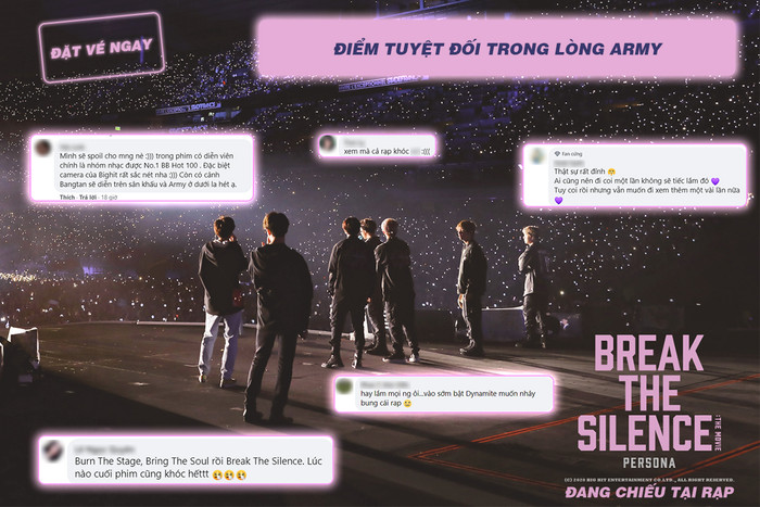 Nhiều review tích cực từ người hâm mộ.