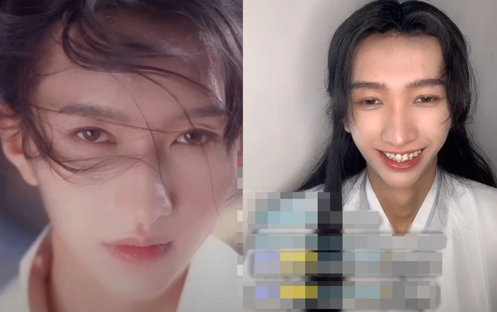 'Táy máy' trên livestream, hotboy đình đám lộ nhan sắc thật khiến fan hoảng hốt Ảnh 2