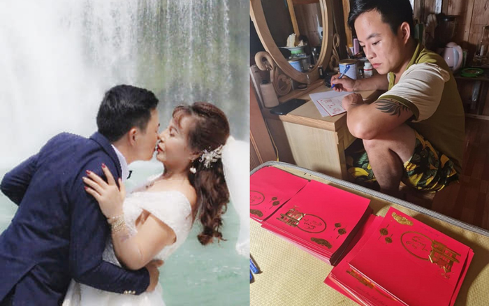 Vừa khoe bộ ảnh cưới 'xịn xò', vợ chồng 'cô dâu 62 tuổi' chơi lớn chuẩn bị loạt thiệp hồng mời bạn bè dự tiệc mừng 2 năm về chung một nhà Ảnh 2