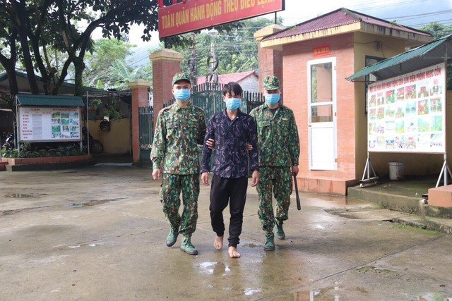 Một trong 4 đối tượng bị bắt giữ