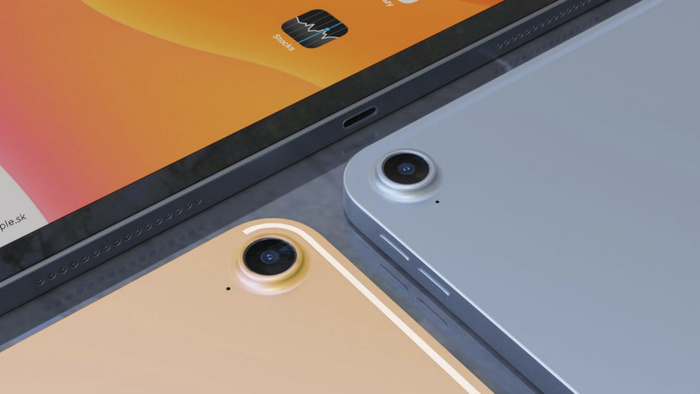 Theo Ming-Chi Kuo, iPad Air mới sẽ được tích hợp Touch ID (cảm biến vân tay) vào nút nguồn ở cạnh bên. (Ảnh: SvetApple)