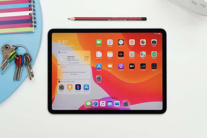 Dòng iPad Air mới sẽ có kiểu dáng tương tự như iPad Pro, nhưng sẽ không mạnh mẽ bằng dòng iPad cao cấp này của 'nhà Táo'. (Ảnh: PhoneArena)