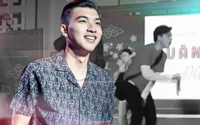 Dân mạng thích thú 'đào' lại clip HIEUTHUHAI trình diễn trên sân khấu trường học: 'Thì ra là phong độ từ lâu rồi!' Ảnh 2