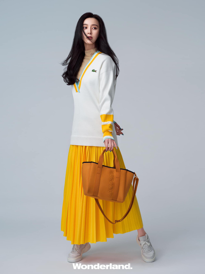 Phạm Băng Băng trẻ trung trong các thiết kế năng động đến từ Lacoste