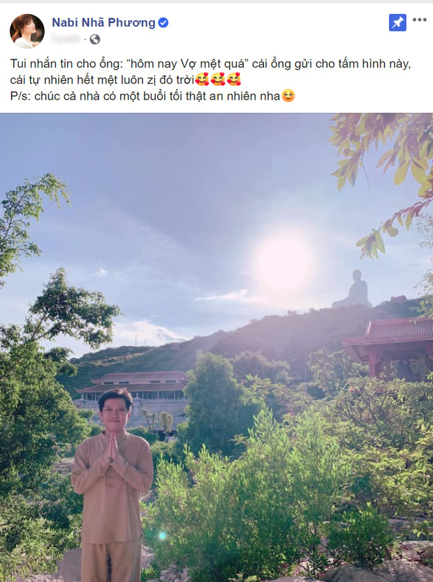 Nhã Phương than mệt, Trường Giang liền có hành động an ủi vợ cực kỳ ngọt ngào