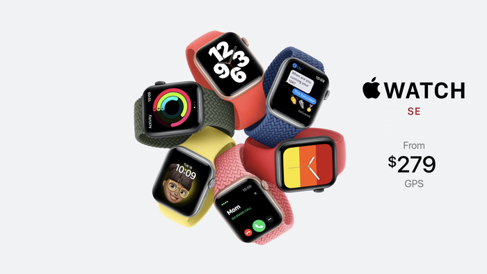 Apple Watch SE có giá khởi điểm 279 USD (khoảng 6.5 triệu đồng). (Ảnh: Apple)