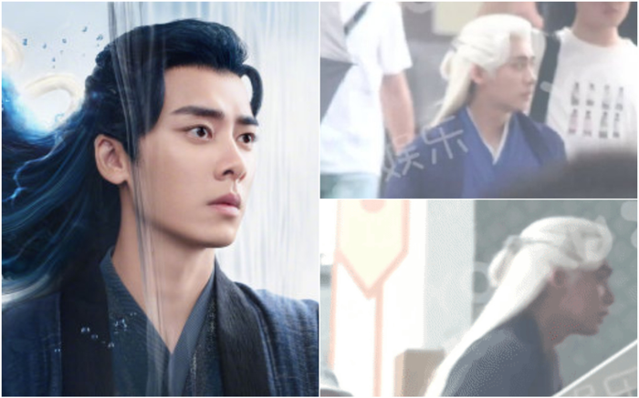 Cư dân mạng phát cuồng với hình ảnh tóc bạch kim cổ trang của Lý Dịch Phong trong 'Kính song thành' Ảnh 2