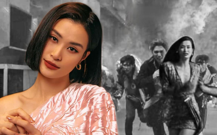 Xuất hiện hình ảnh Đông Nhi cùng Uni5 'tẩu thoát' khỏi đám cháy, phải chăng hậu truyện' Giả vờ say' sắp sửa lên sóng? Ảnh 2