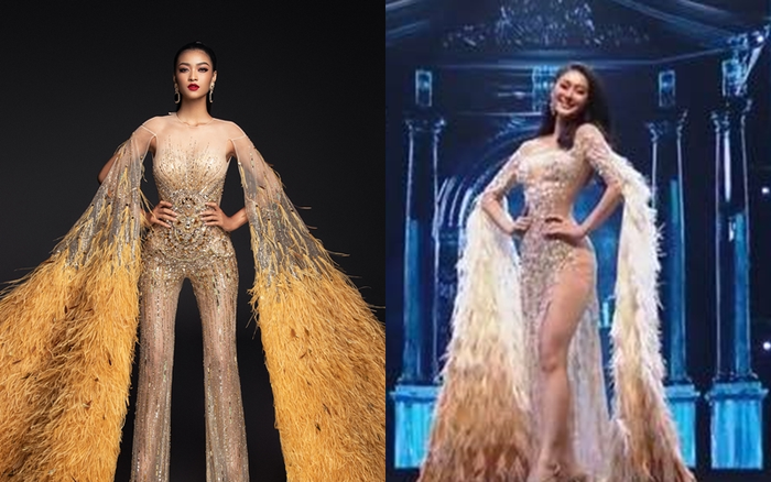 Fan Việt 'la ó' thí sinh Miss Grand Thái đạo nhái thiết kế dạ hội gây tranh cãi của Kiều Loan Ảnh 2