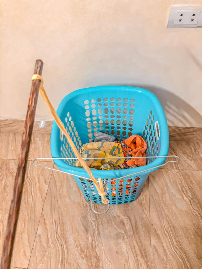 Lồng đèn rổ quần áo, nhớ phơi hết trước khi đi chơi Trung Thu nha