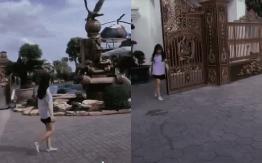 Cô gái xinh đẹp bước ra từ siêu biệt thự với trực thăng đậu sẵn trên nóc nhà gây choáng ngợp: Sự thật là gì? Ảnh 2