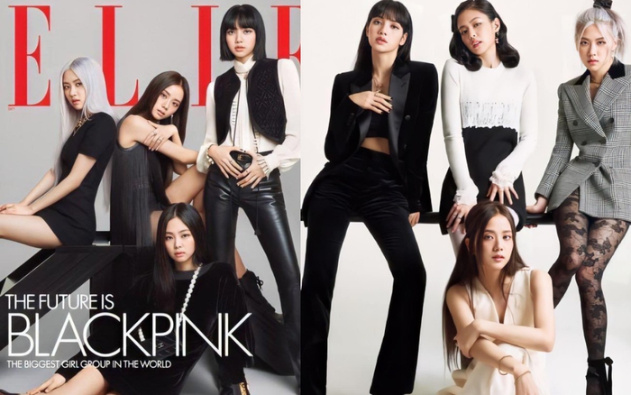 Dàn mỹ nhân BlackPink mang thời trang thanh lịch & cổ điển 'ngự trị' trên tạp chí Elle Mỹ Ảnh 2
