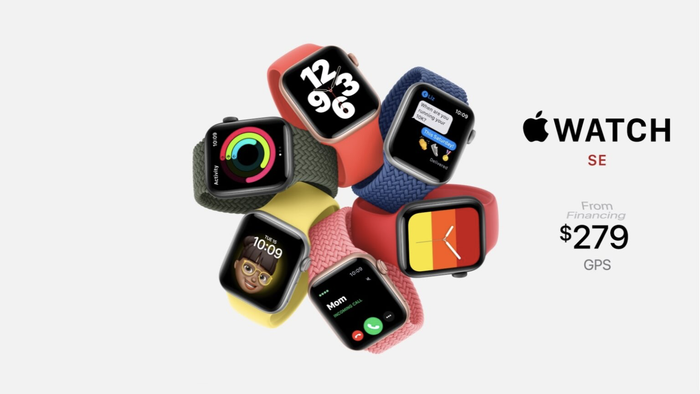 Apple Watch Series 6, Watch SE, iPad Air 4 và iPad 8 là những sản phẩm phần cứng Apple mang đến sự kiện 15/9 vừa qua, không có bất cứ chiếc iPhone mới nào. (Ảnh: Apple)