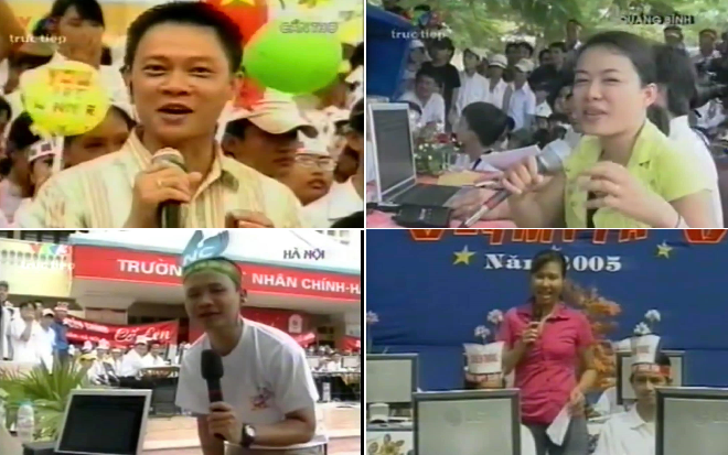 Trước 'giờ G' chung kết Olympia năm thứ 20, BTV Quang Minh bồi hồi chia sẻ lại loạt ảnh các điểm cầu truyền hình cách đây 15 năm Ảnh 2