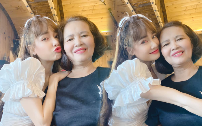 Đăng ảnh bên mẹ, Nhã Phương khiến người hâm mộ lo 'sốt vó' khi mắt đỏ ngòm nổi cả vân máu Ảnh 2