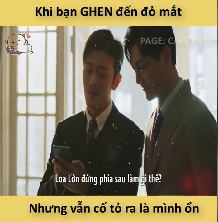 Ghen nổ mắt 