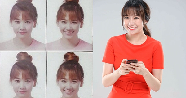 Còn Hari Won thì một lần nữa chứng minh nhan sắc không tuổi của mình với ảnh thẻ 'tươi như hoa'