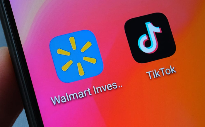 Walmart có 7,5% cổ phần và là đối tác thương mại của TikTok. Ảnh: Bloomberg