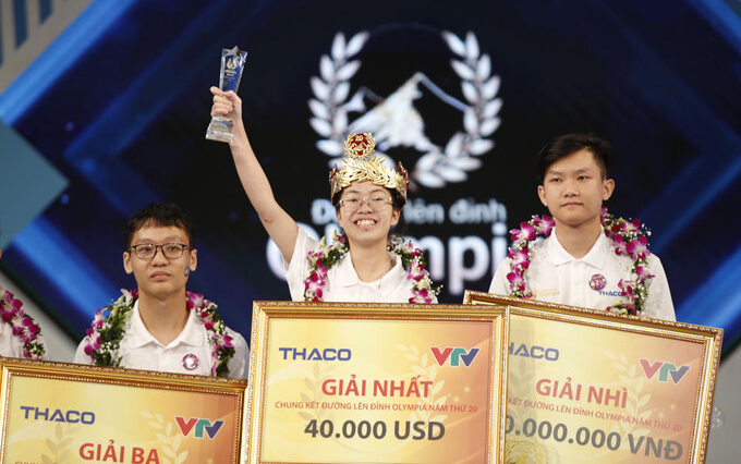 Hành trình trở thành Quán quân Đường lên đỉnh Olympia năm thứ 20 của nữ sinh Ninh Bình - Nguyễn Thị Thu Hằng Ảnh 2