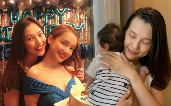 MC Hoàng Oanh đăng ảnh con trai, Nhã Phương đòi 'góp gạo' làm thông gia ngay lập tức Ảnh 2