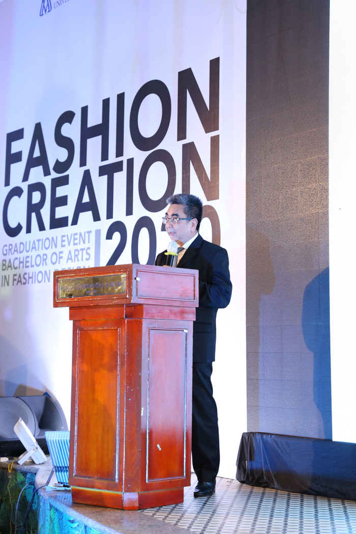 PGS TS Nguyễn Ngọc Điện - Hiệu trưởng trường Đại học Hoa Sen tham dự và phát biểu tại sự kiện.