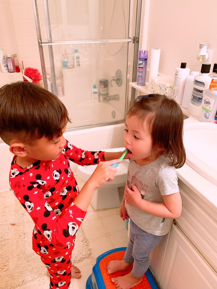 Những khoảnh khắc của Jacky và em gái của mình luôn nhận được nhiều lượt yêu thích và bình luận khen ngợi từ mọi người.