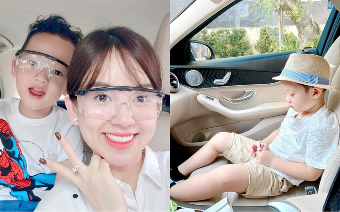 Khoảnh khắc cực yêu: Con trai Ly Kute líu lo hát 'Mẹ yêu ơi' dù đang gật gà vì buồn ngủ Ảnh 2