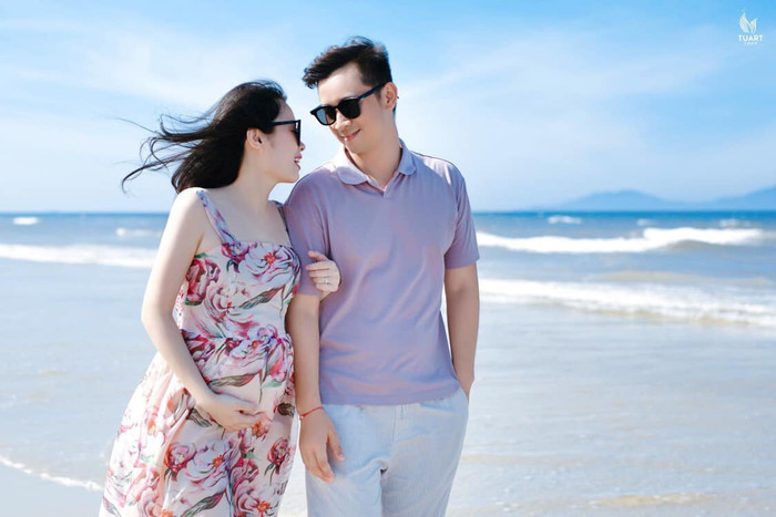 Hiện Hằng Túi đang mang thai em bé thứ 3 với ông xã Tiến Dũng