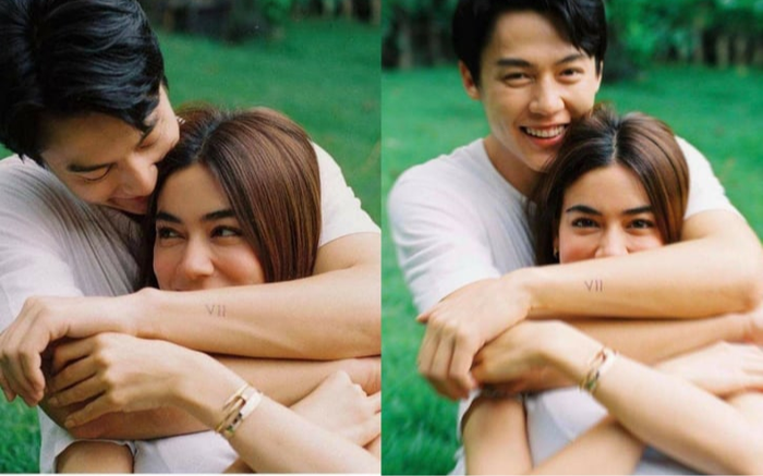 Cặp đôi 'phim giả tình thật' Mark - Kim tung ảnh kỉ niệm 7 năm yêu khiến cư dân mạng phát cuồng vì quá ngọt ngào Ảnh 2