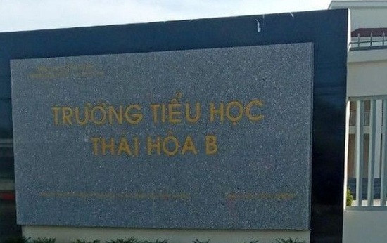 Trường học nơi cháu T.G.N bịa chuyện bị bắt cóc. Ảnh: Tiền Phong